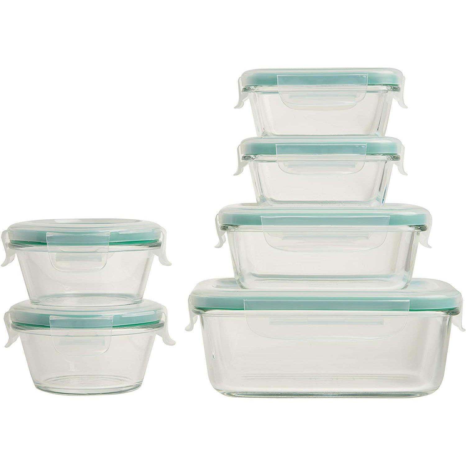 OXO GG SMART SEAL 12 PIECE GLASS CONTAINER SET