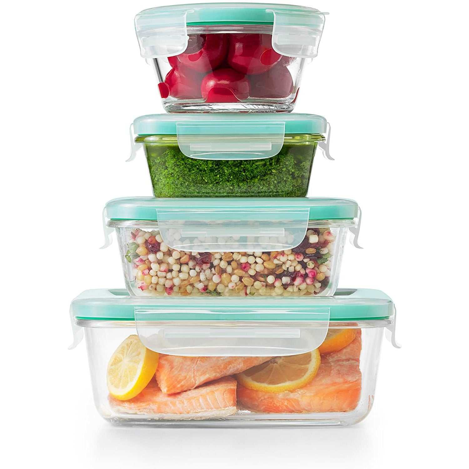 OXO GG SMART SEAL 12 PIECE GLASS CONTAINER SET