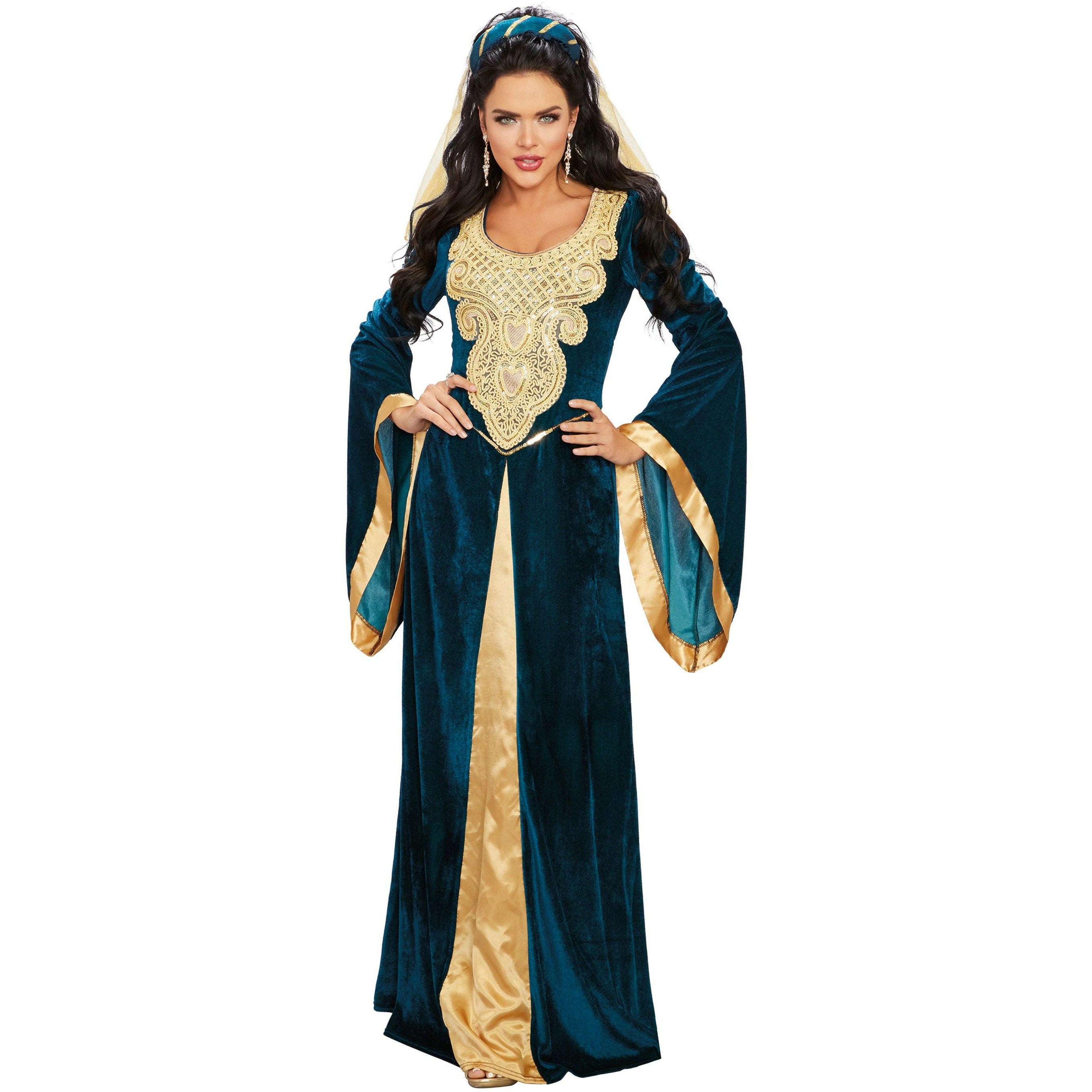 Medieval maiden costume