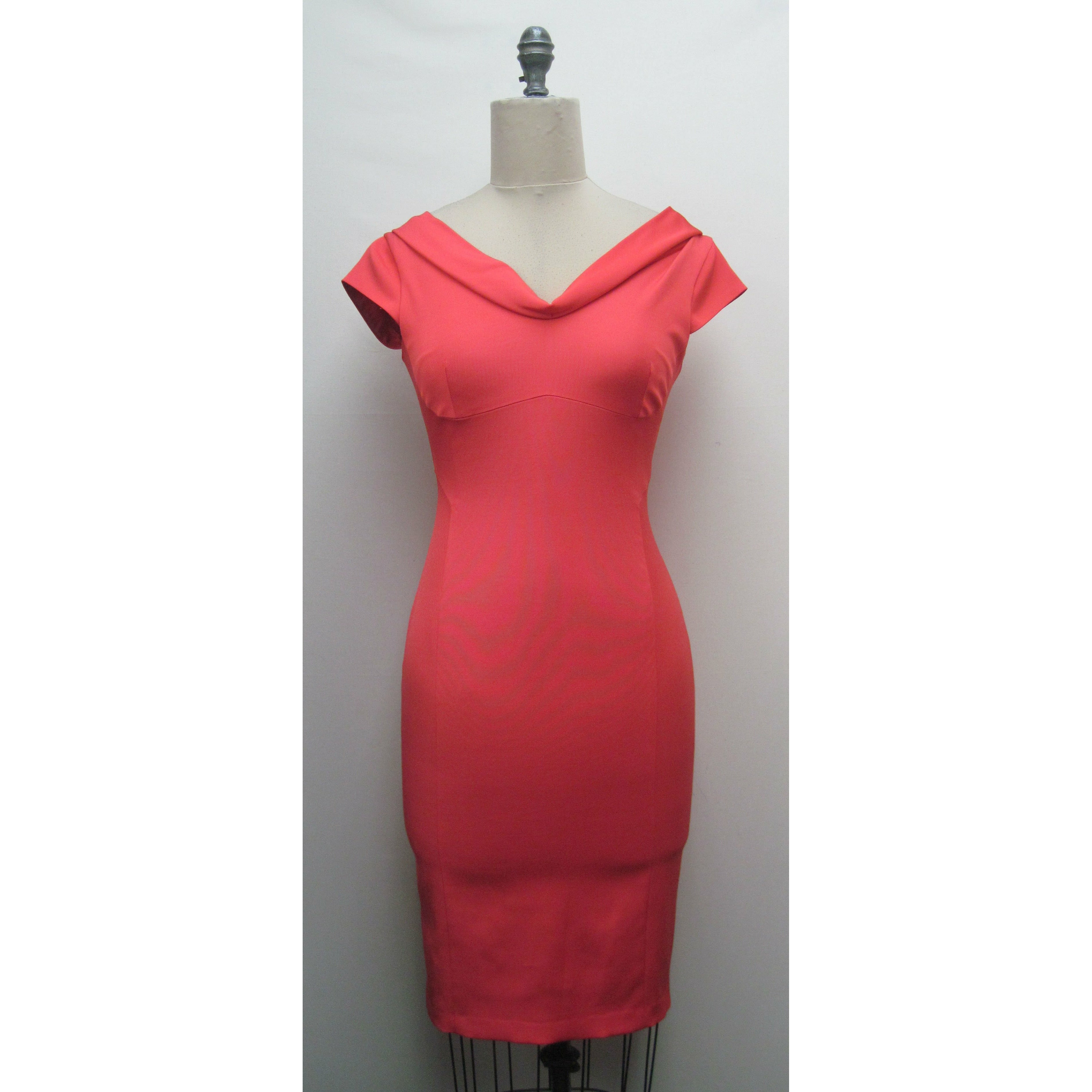 1PC Dress Coral