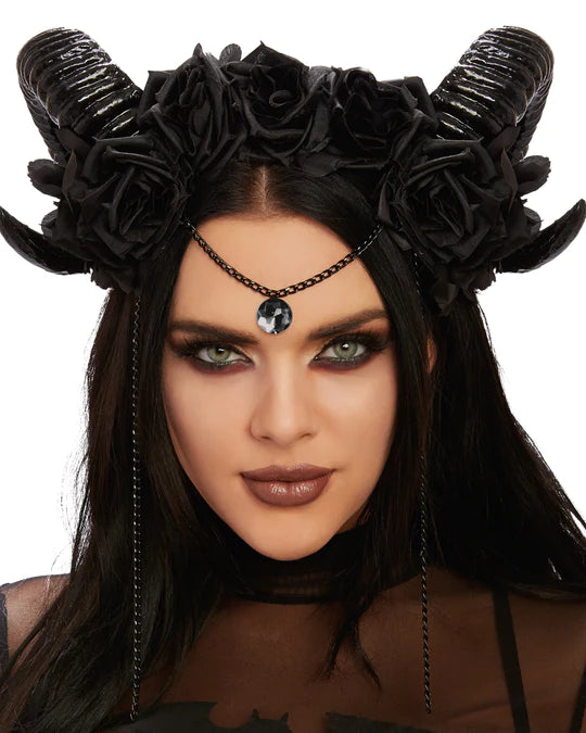 Mystical Ram's Horn Headpiece