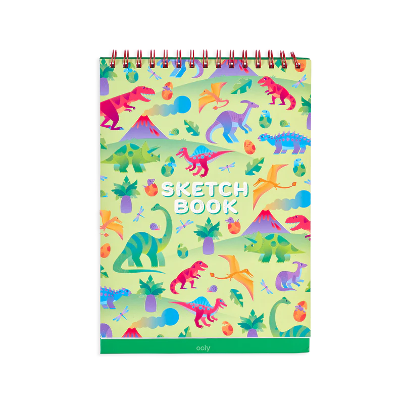 sketch & show standing sketchbook - daring dino