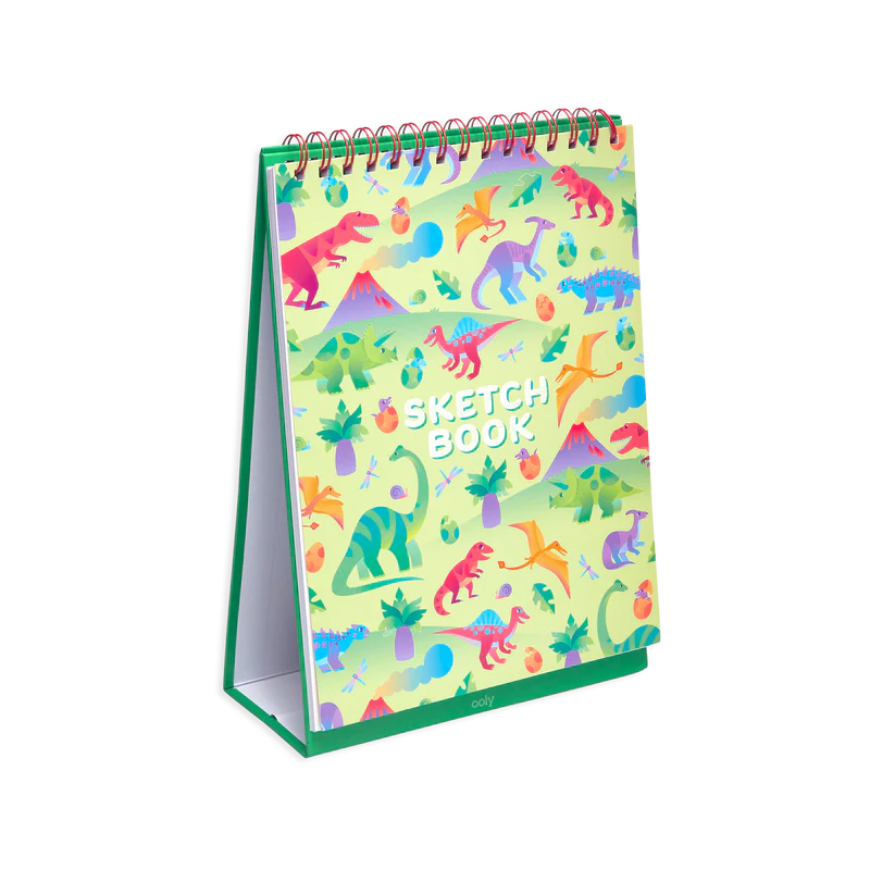 sketch & show standing sketchbook - daring dino