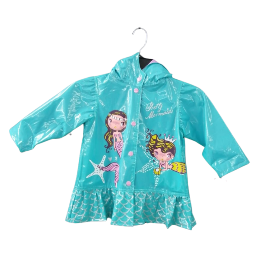 Chaqueta de lluvia Azul Sirenas