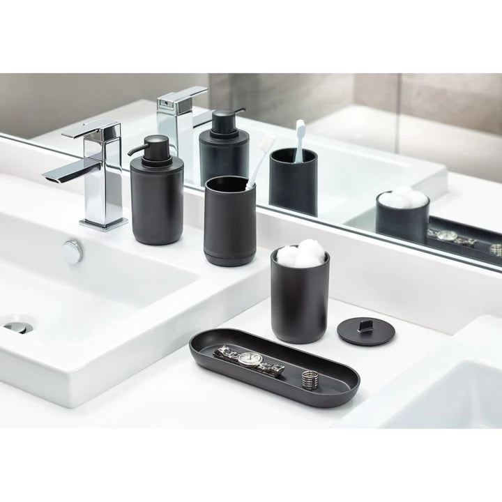 Cade Bath Accessories Set/4 Black