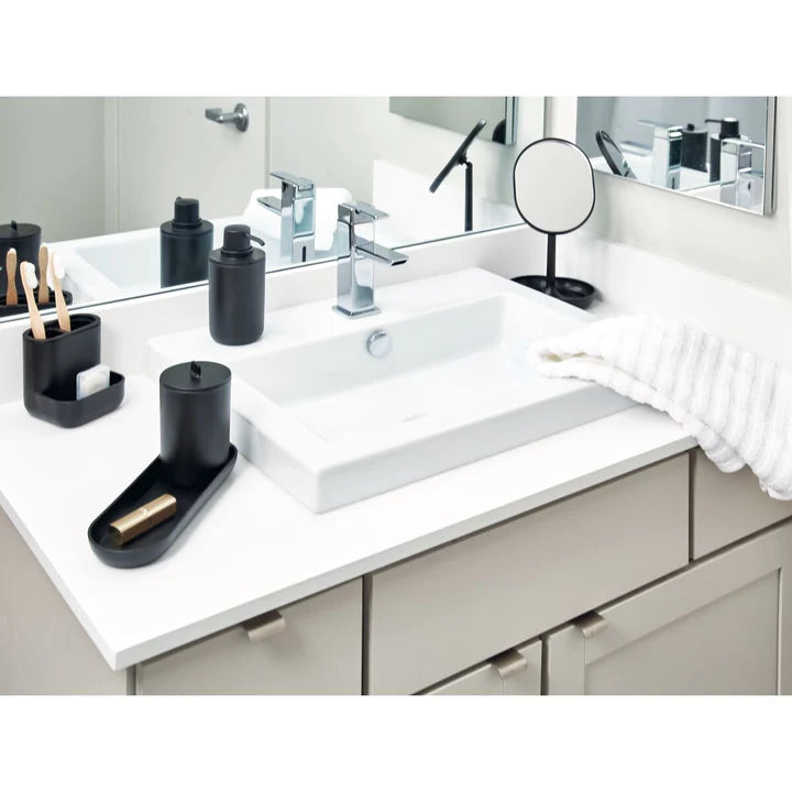 Cade Bath Accessories Set/4 Black