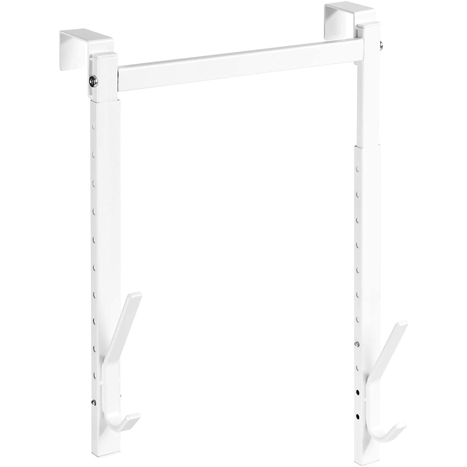 White Adjustable OTD Hook 12" x 4" x 14.5"-24.5"H