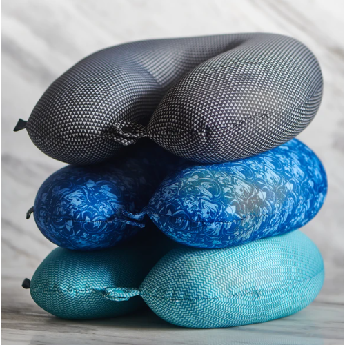 Travel pillow Blue Flurries
