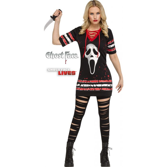 Ghost Face Dress - Adult