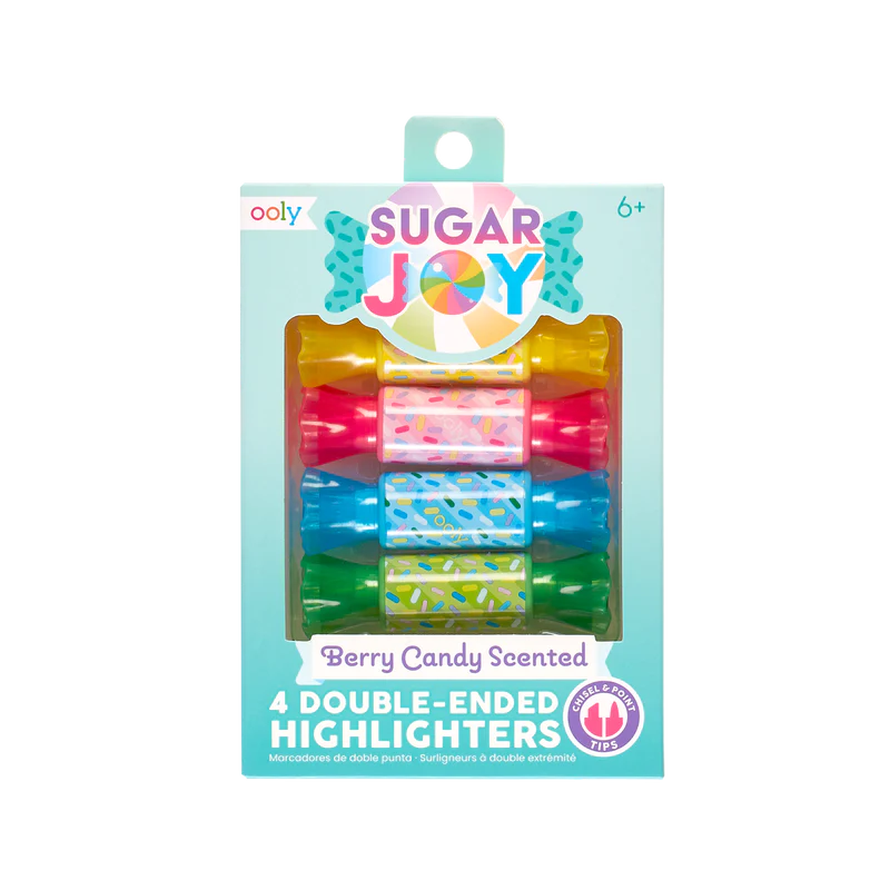 sugar joy scented double-ended highlighters