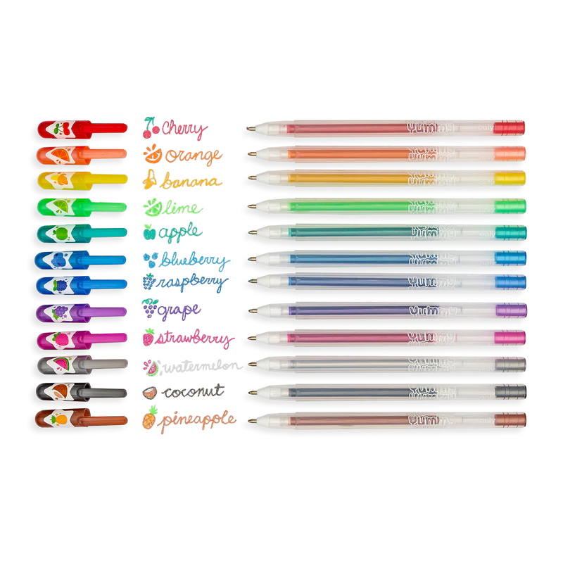 yummy yummy scented glitter gel pens 2.0