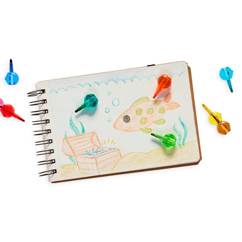 Charm to charm stacking crayons