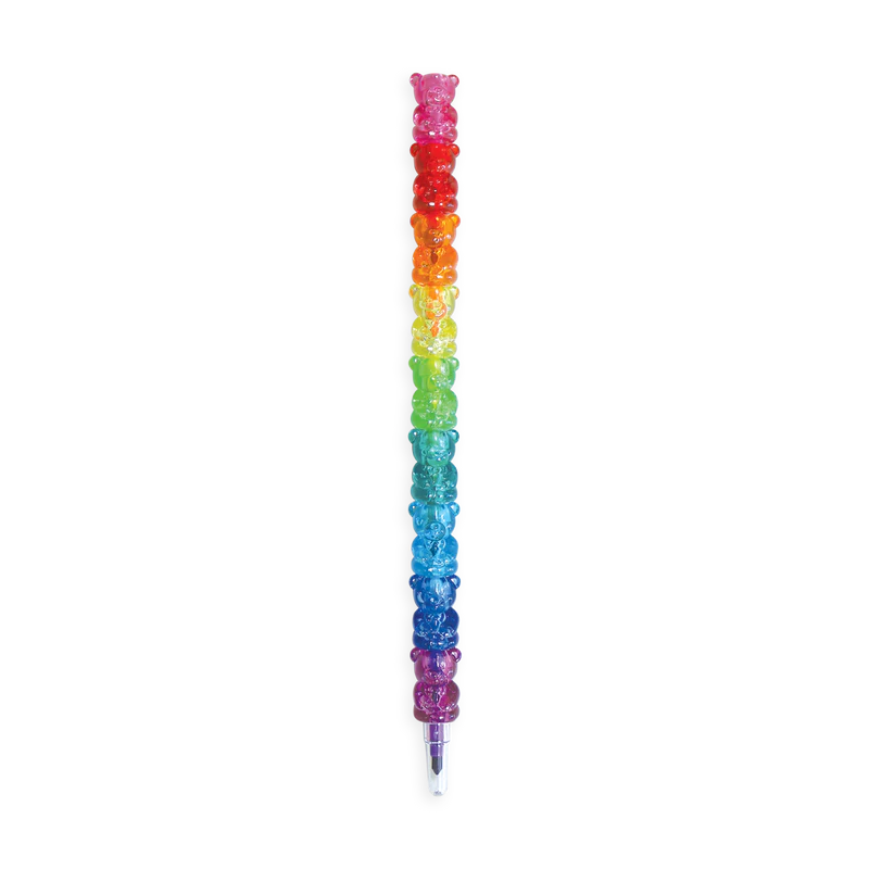 Bunch o' bears gummy bear stacking crayon