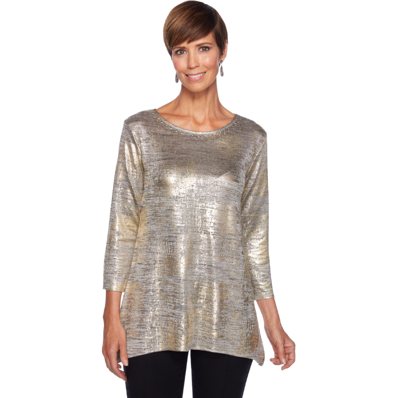 Blusa Manga Larga Dorada Ruby Rd