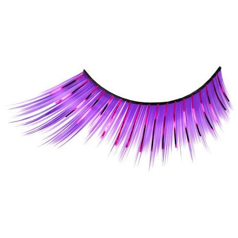 Purple/Black Eyelashes