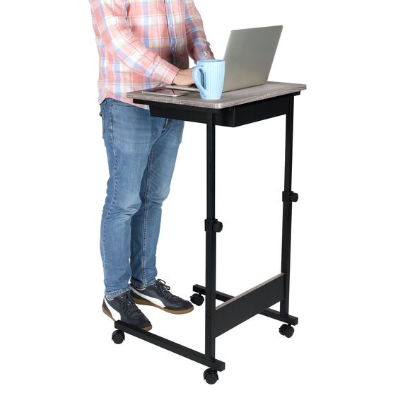 Adjustable Height Rolling Table