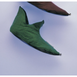 Felt Elf shoes green