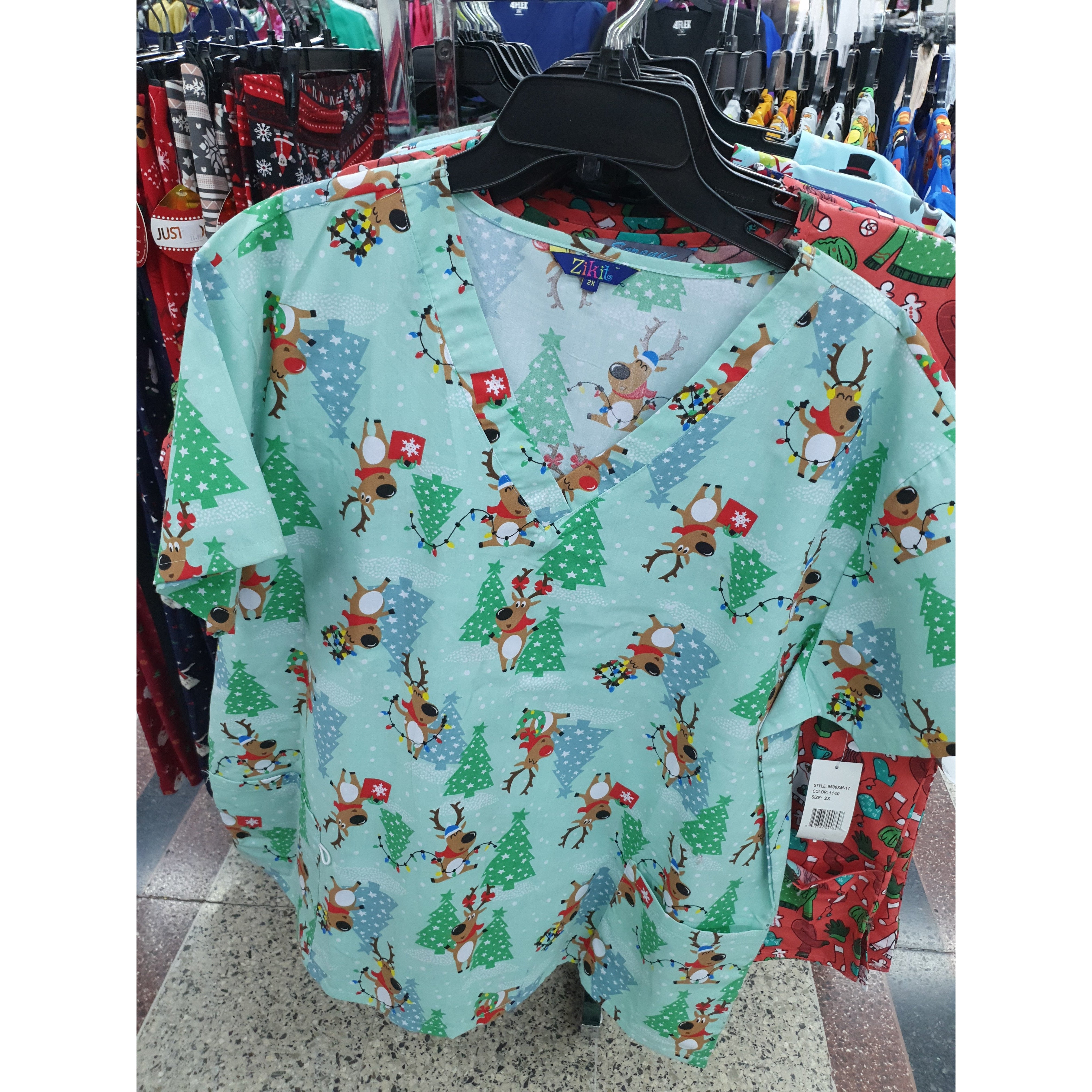 UNIFORME DE NAVIDAD AQUAMARINE