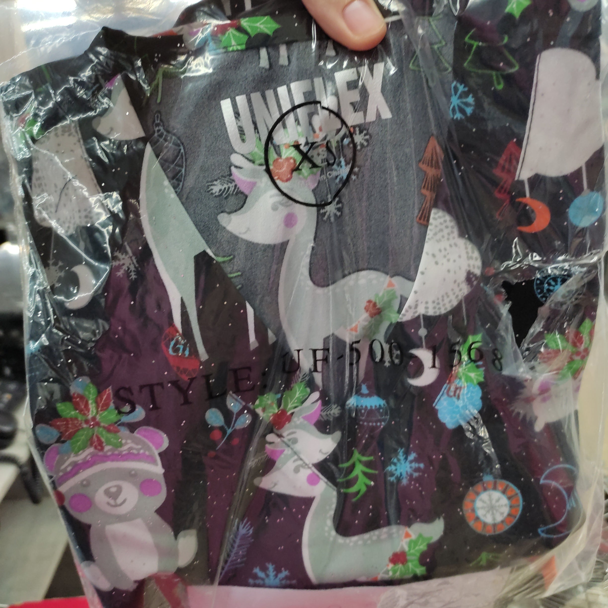 Woodland Christmas VNK Top W/GTR