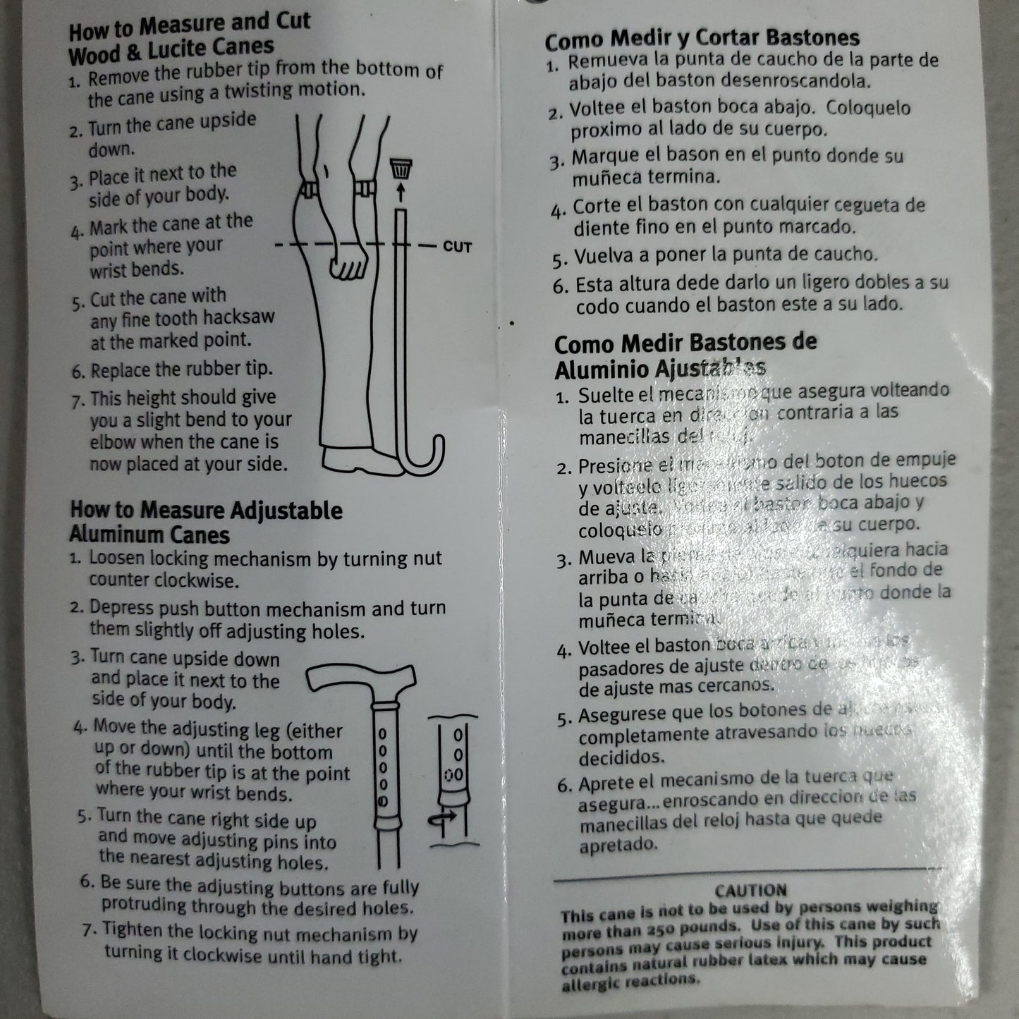 Bastón de madera