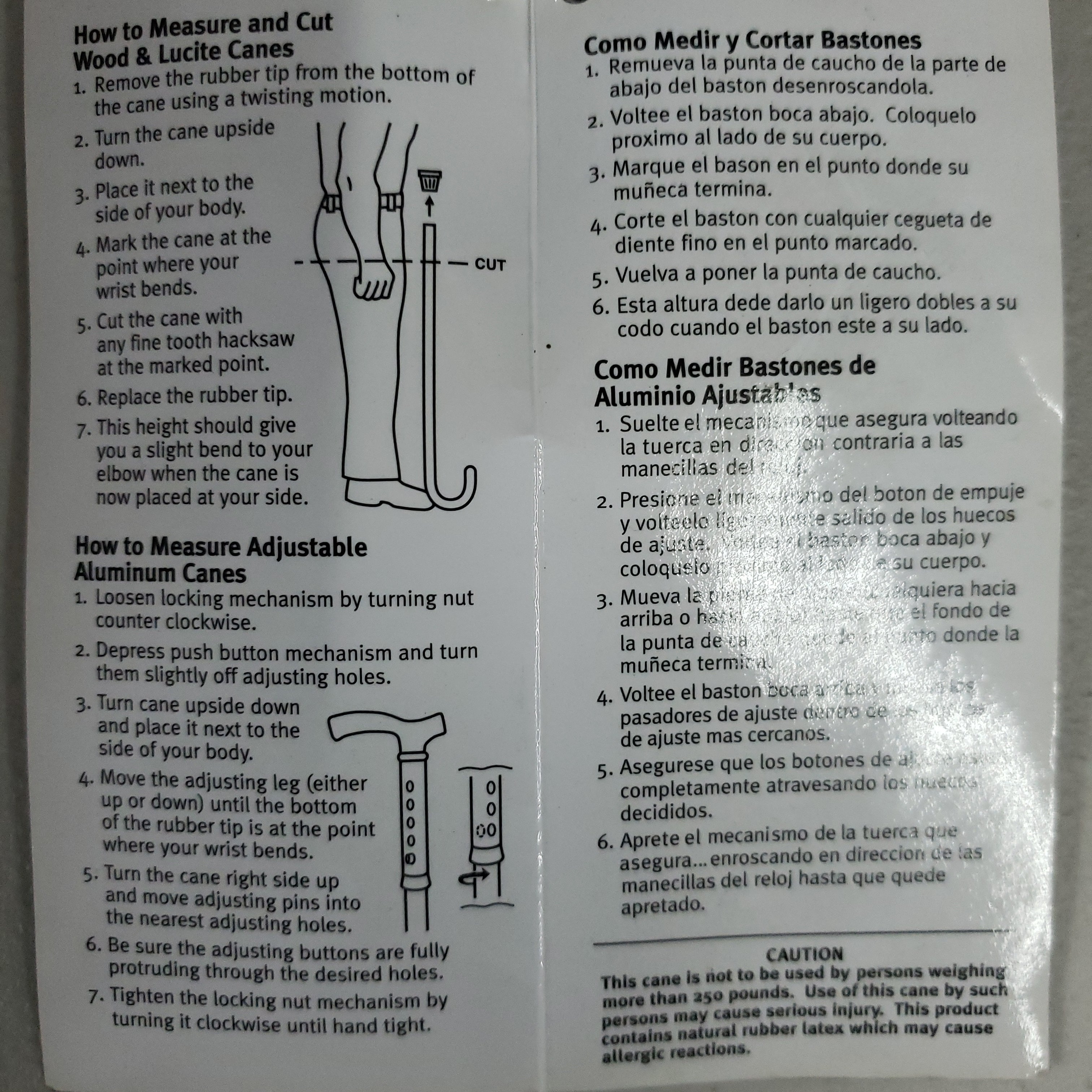 Bastón de madera