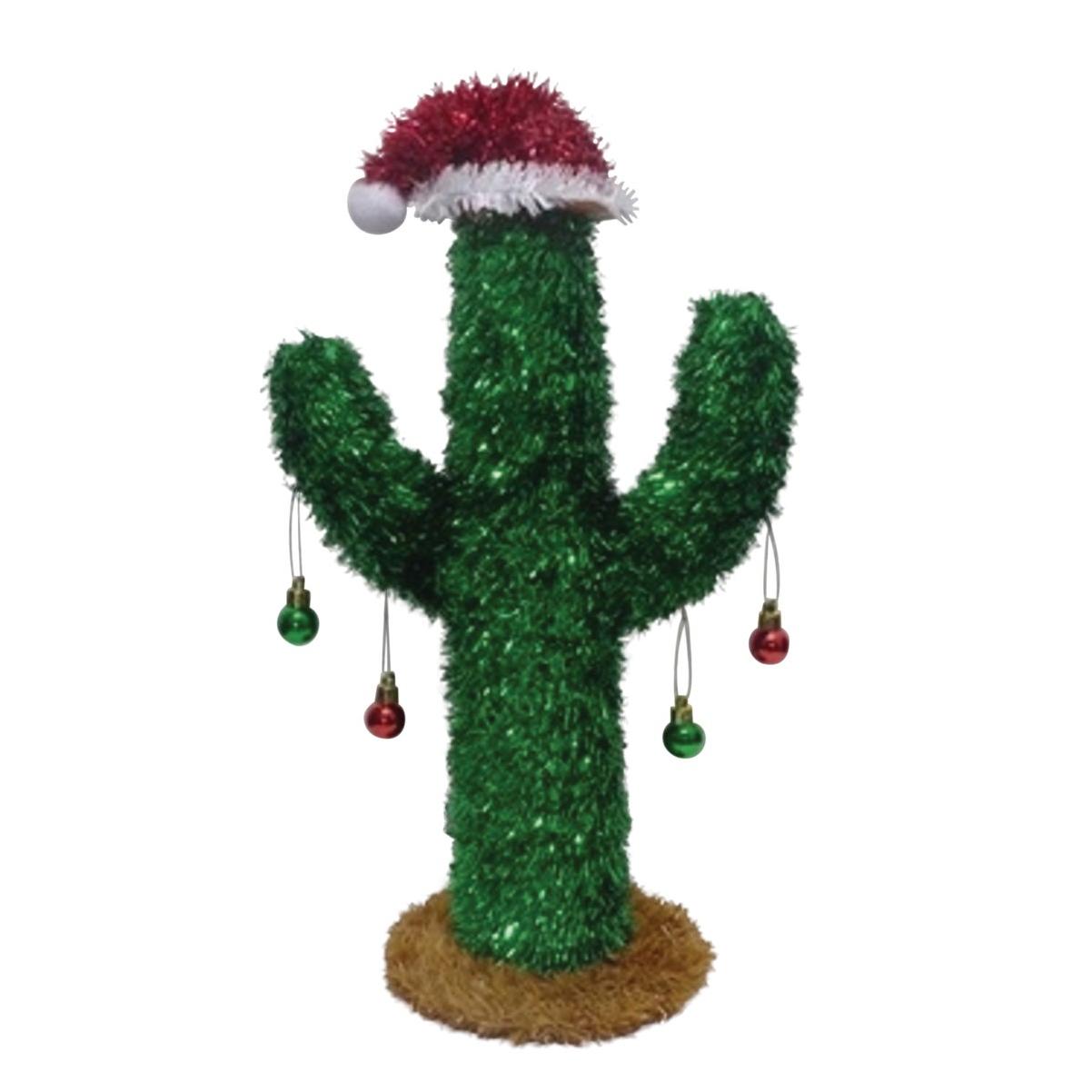 Xmas Cactus 3D 15.5"