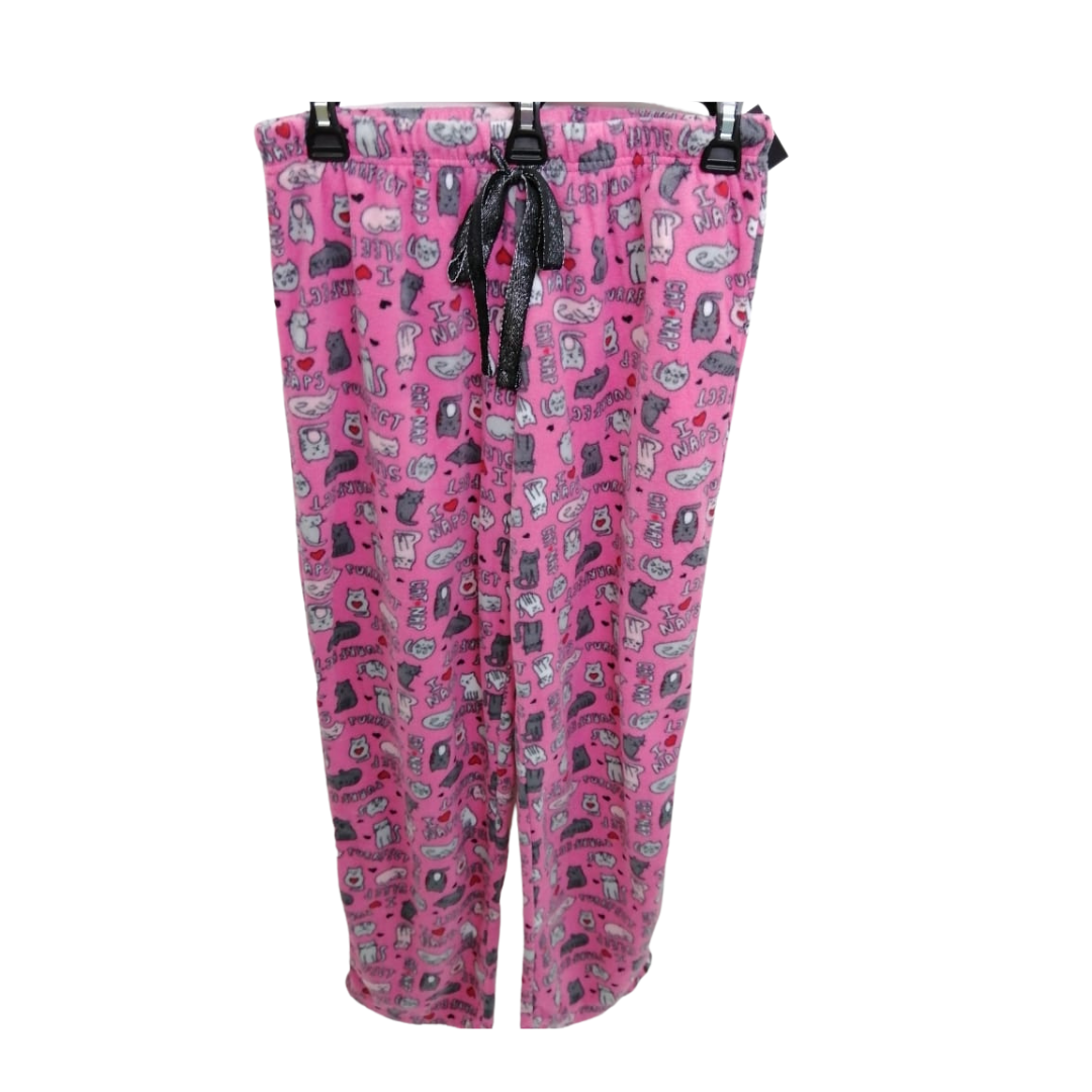 Pantalon Pijama Rosa de gatos
