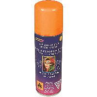 Bright color hairspray Orange