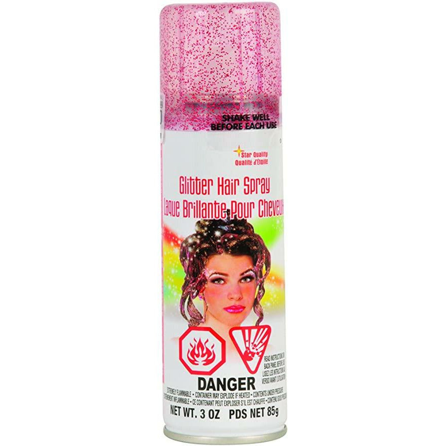 Red Glitter Hairspray