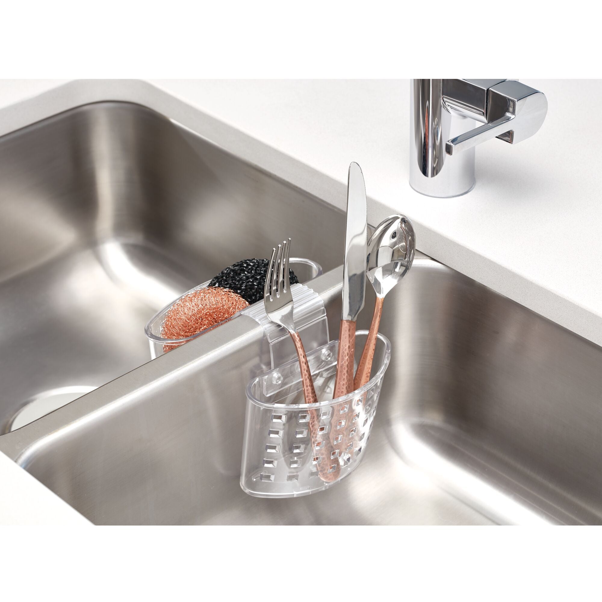 Clear Sink Saddlebag Organizer