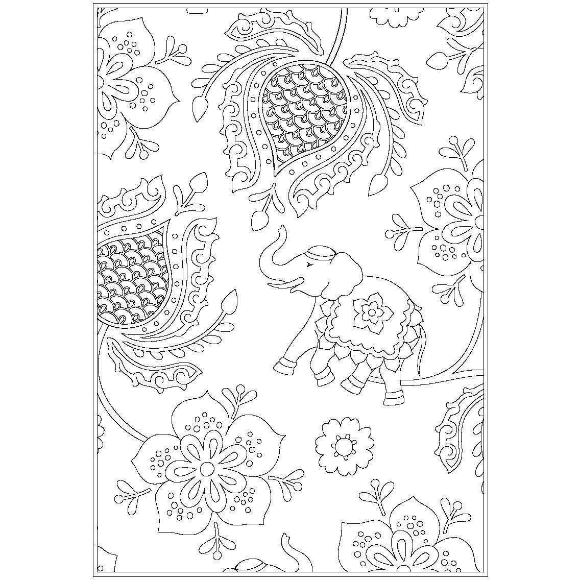 Coloring Book Color Bold