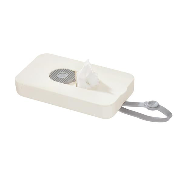 Wipes To-Go Clutch Coconut with Gray Accents