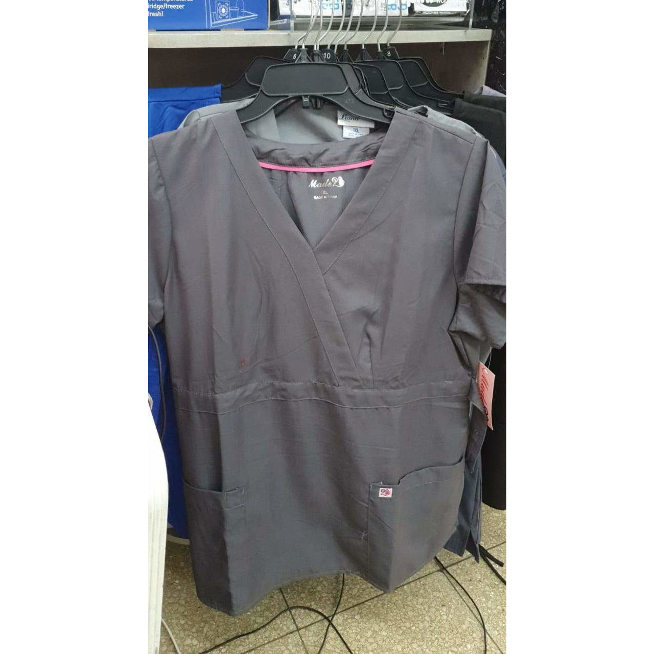 UNIFORME DE ENFERMERIA GRIS RATON