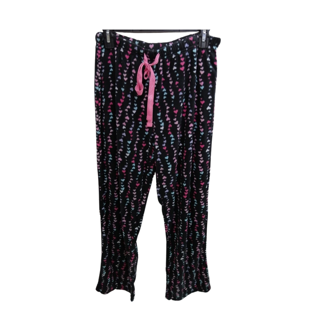 Pantalon Pijama Negro de corazones