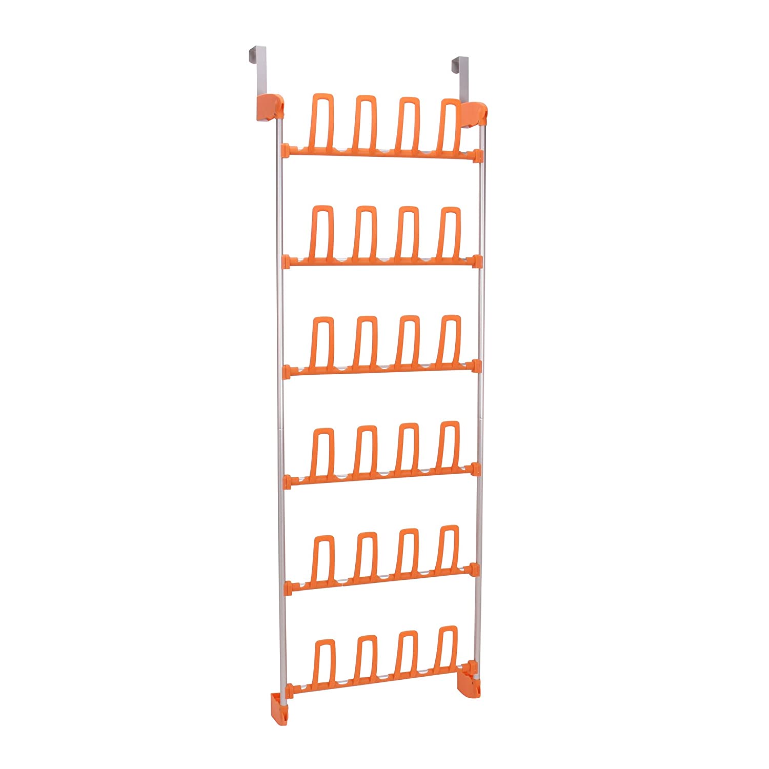 Over the Door Shoe Organizer Orange