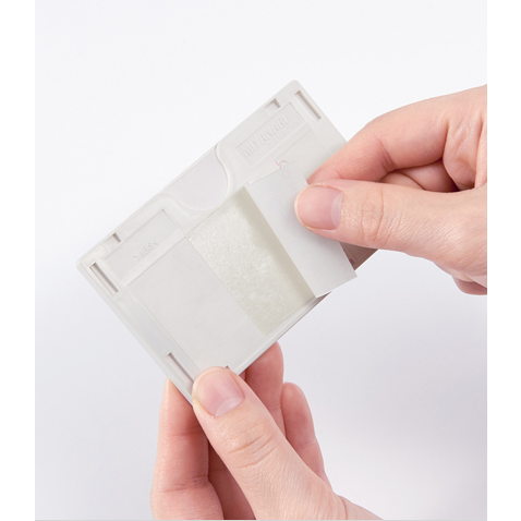 Label Holder M Set of 2 White