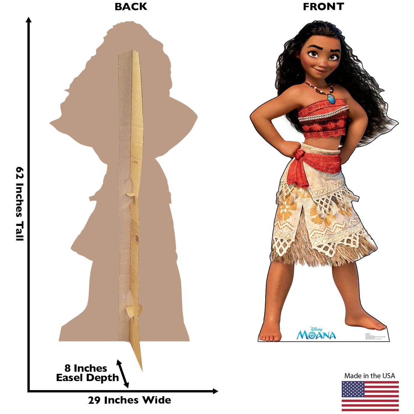 Moana disney Soporte de cartón