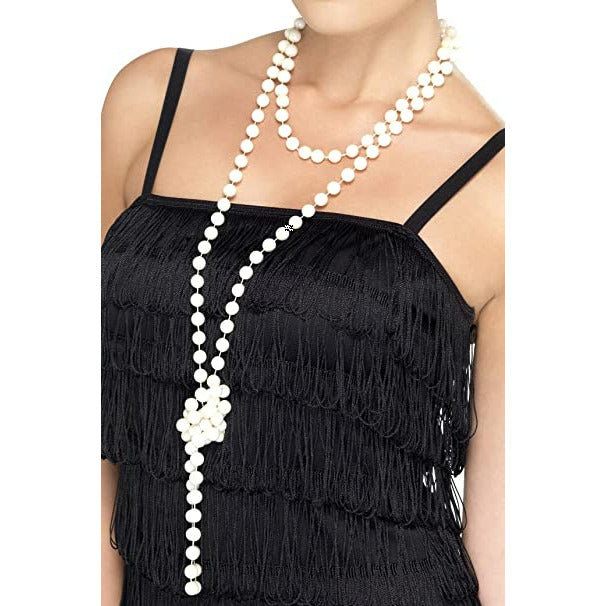Pearl Necklace white on