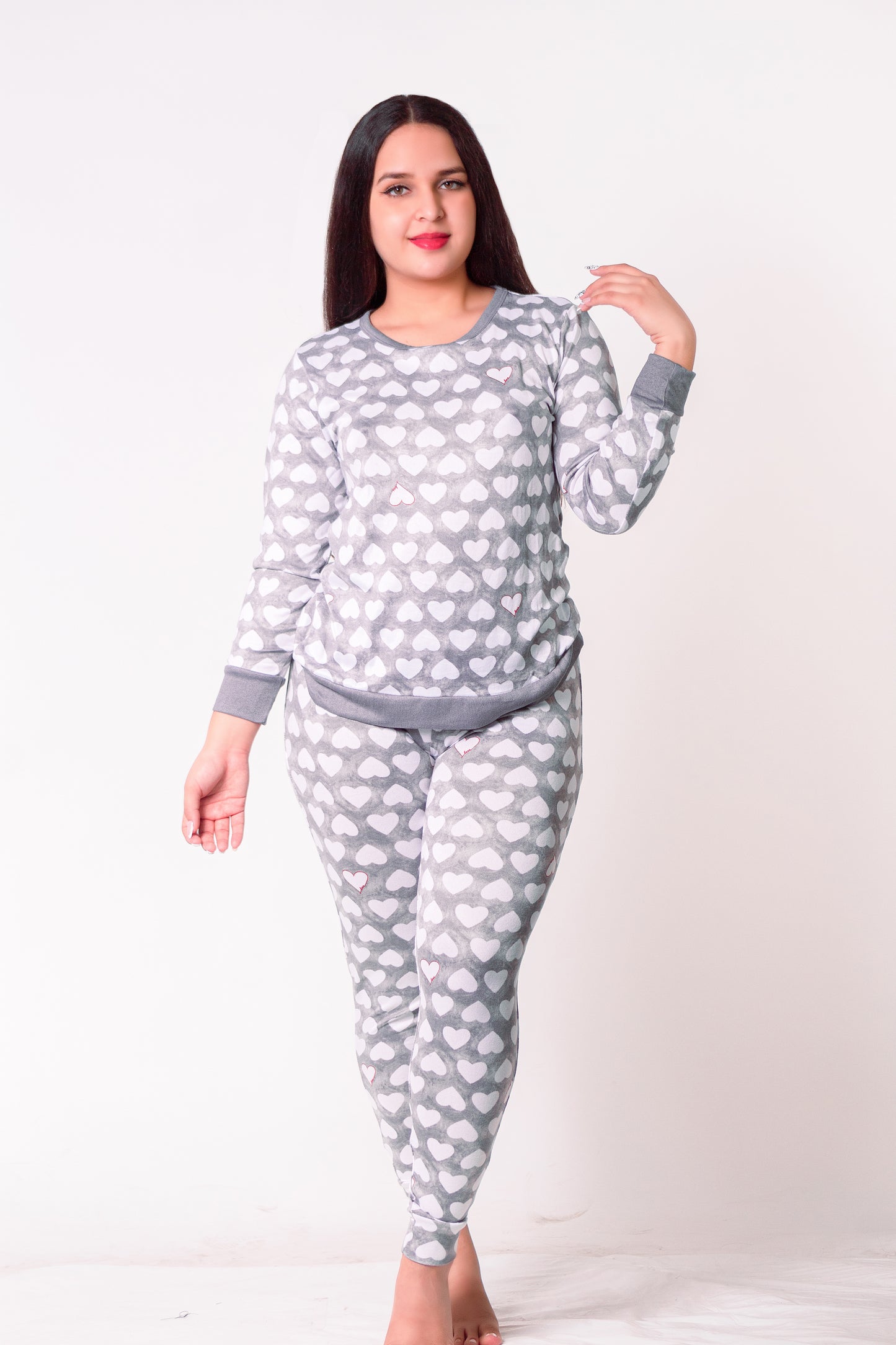 Power nap pijama set Gray