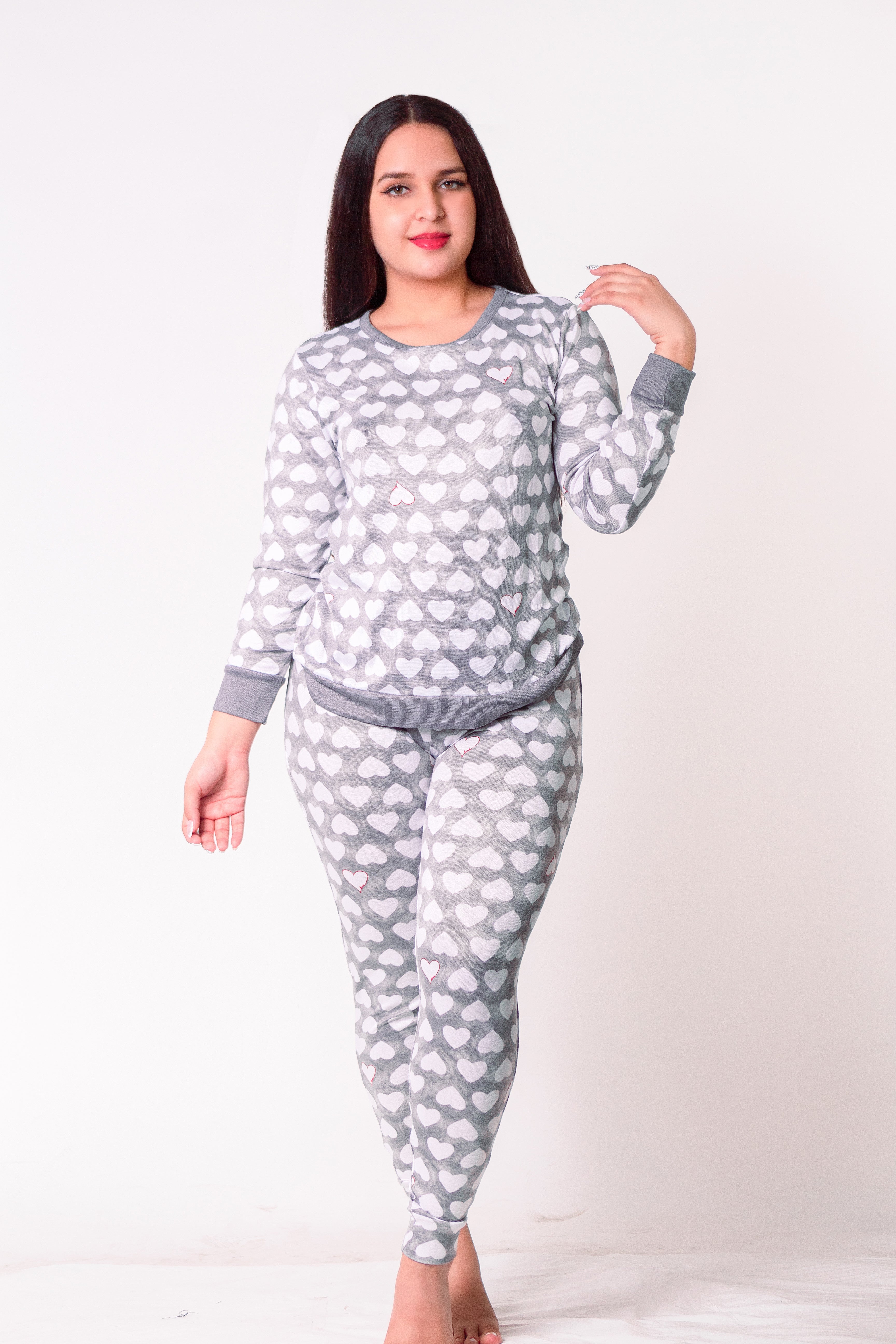 Power nap pijama set Gray