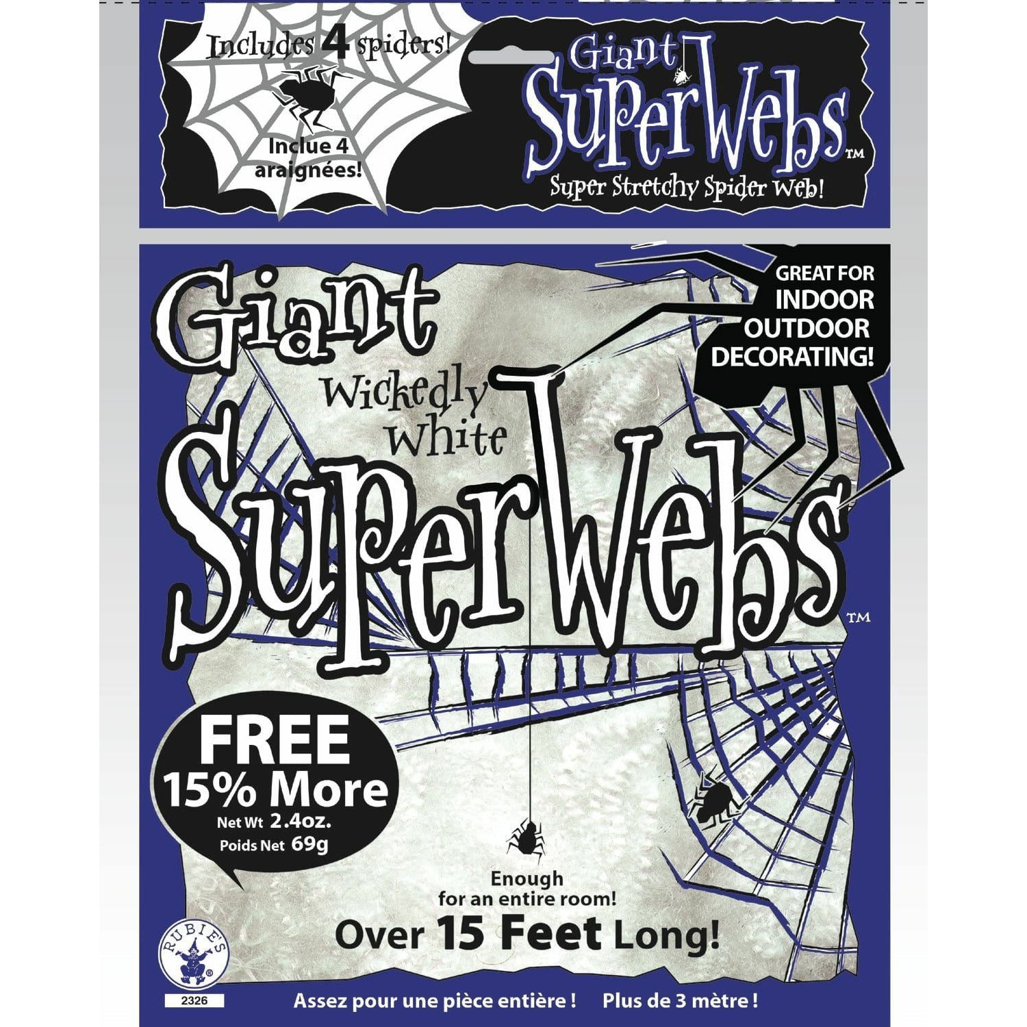 Spider Webbing White