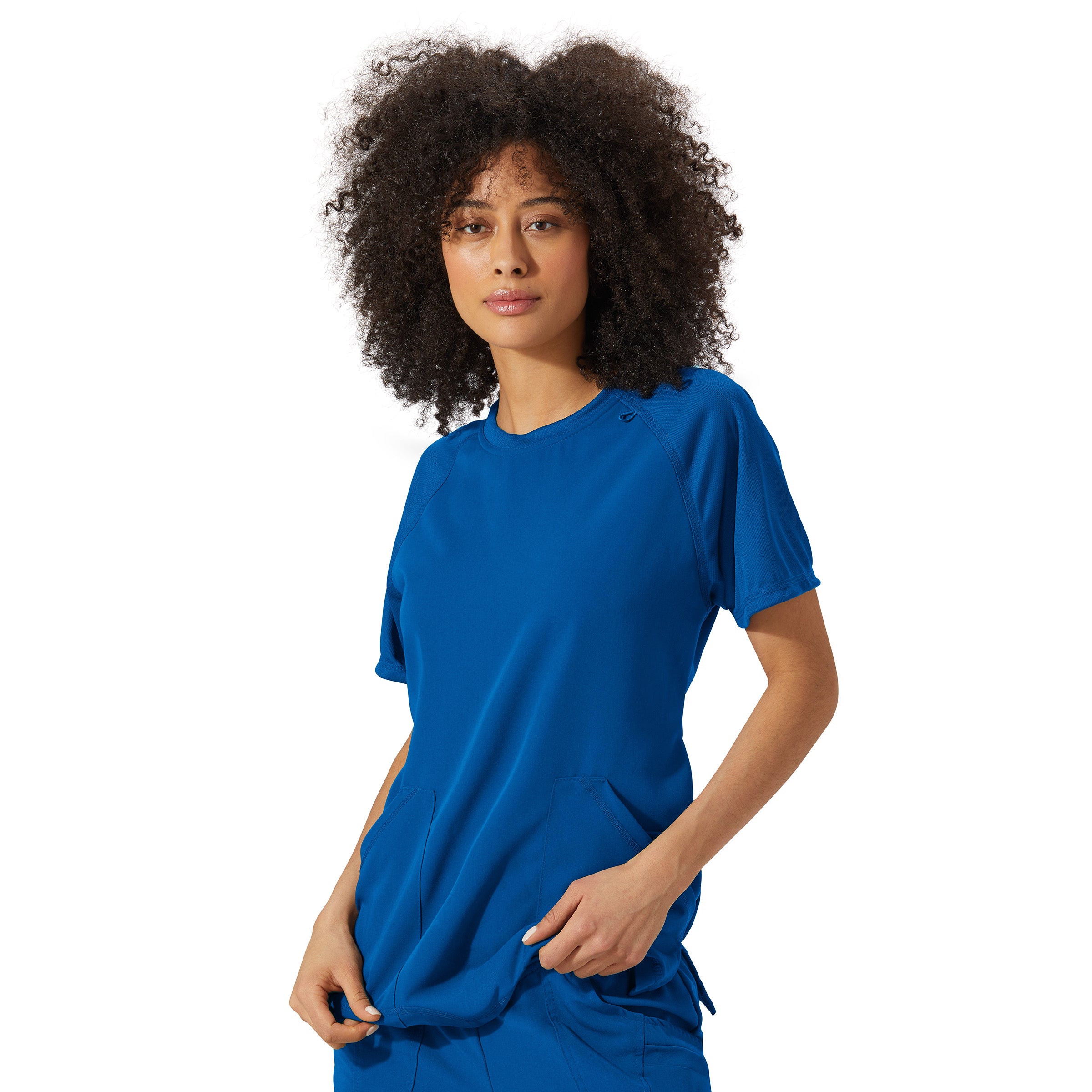 Uniforme Jockey Cuello Circular Azul