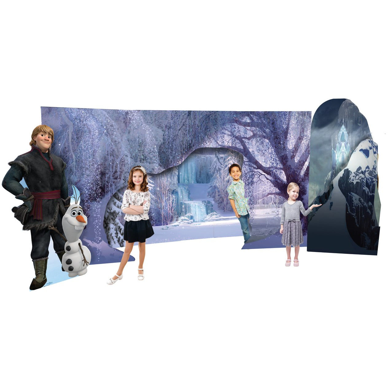 Frozen scene Soporte de cartón
