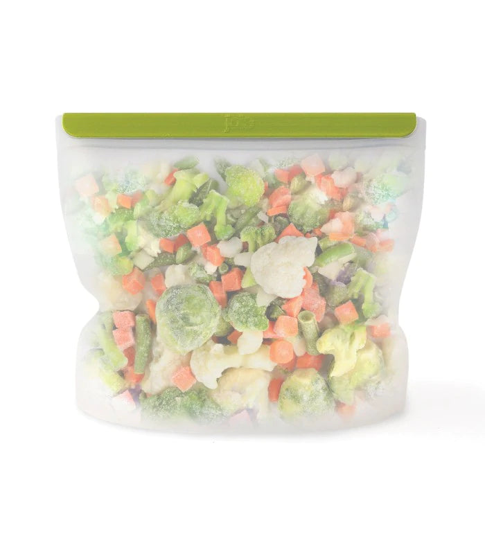 Clip & Seal Reusable Silicone Food Storage Bag