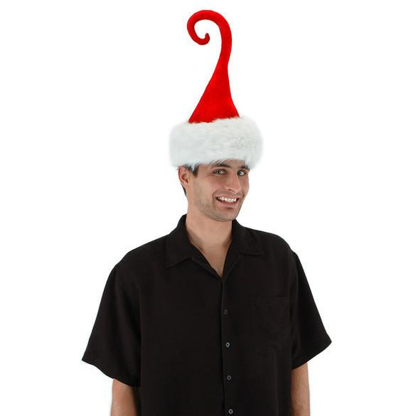 CURLY Q SANTA PLUSH HAT
