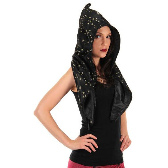 WIZARD ALCHEMY HOOD BLACK