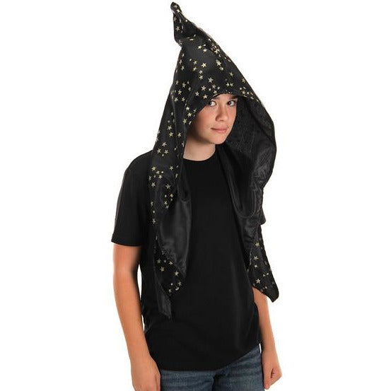 WIZARD ALCHEMY HOOD BLACK
