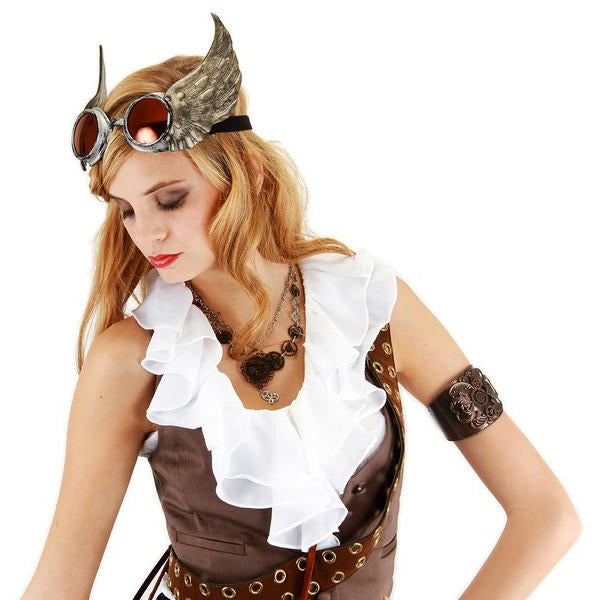WINGED GOGGLES SILVER