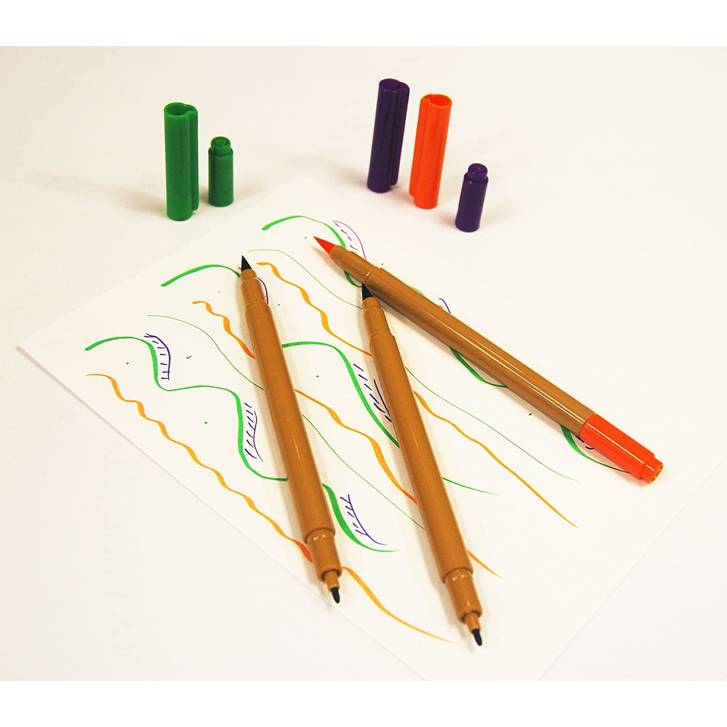 10 Twin brush Markers