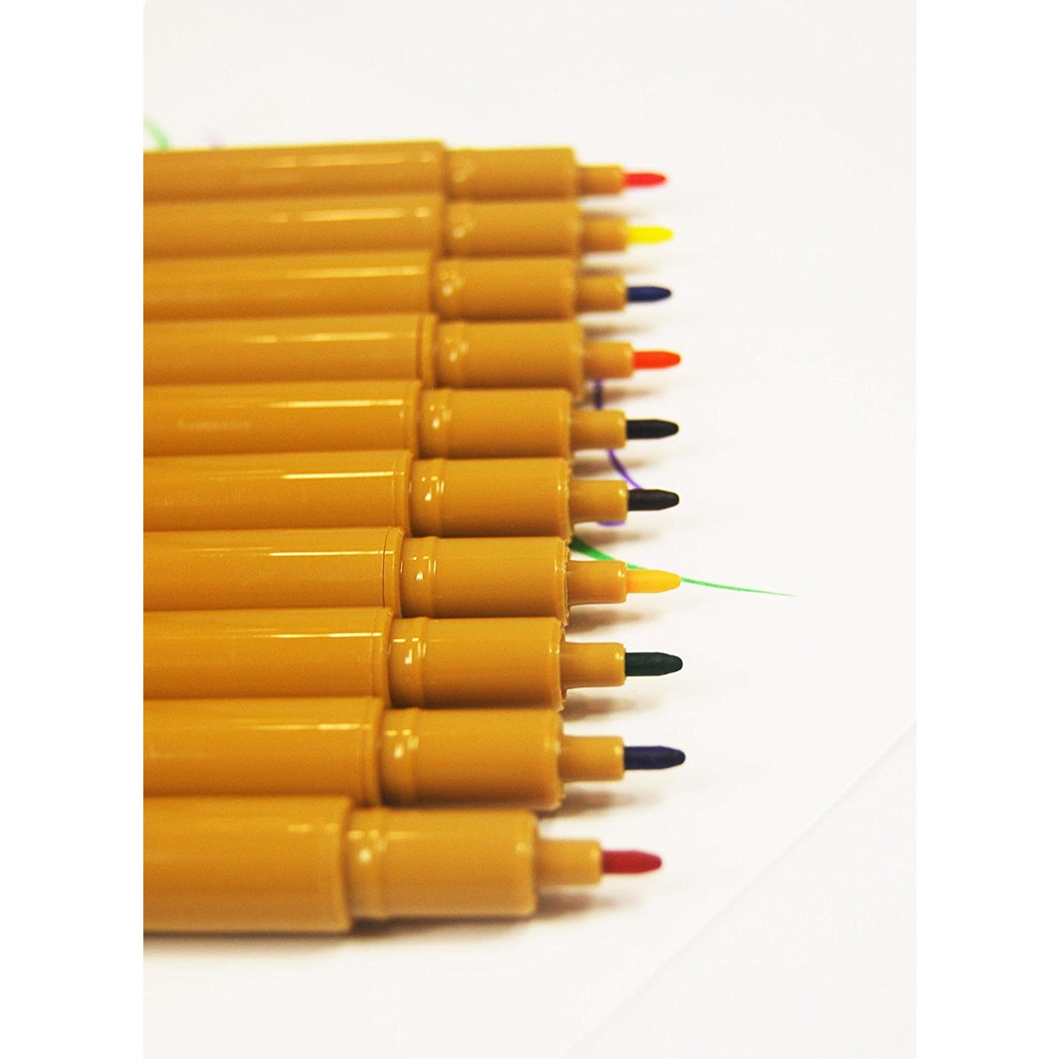 10 Twin brush Markers